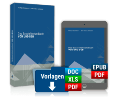 Das Baustellenhandbuch VOB und BGB Das Baustellenhandbuch VOB und BGB